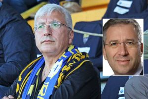 Sport - Calcio - Viterbese - Marco Romano - Nel riquadro: Oozi Cats