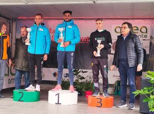 Sport - Atletica - Il podio della mezza maratona di Terni