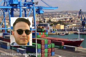 Civitavecchia - Nel riquadro Alberto Motta