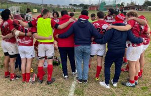 Rugby Civitavecchia termine partita Capitolina