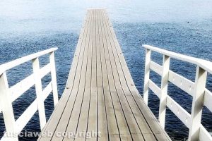 Marta - Un pontile sul lago di Bolsena