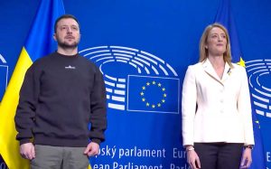 Bruxelles - Zelensky al vertice Ue