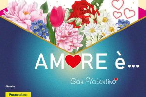 La cartolina di Poste italiane per San Valentino
