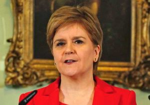 Il primo ministro scozzese Nicola Sturgeon