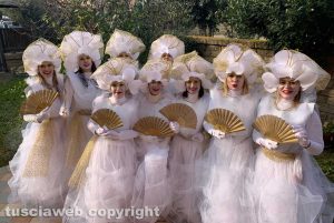Carnevale di Ronciglione - Il gruppo mascherato "Vezzi, Vizi e Virtù"