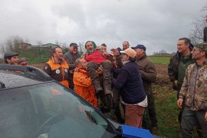 La battuta di caccia al cinghiale all'Afv Piscin di Polvere