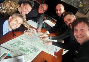 Viterbo - Gli organizzatori della mezza maratona