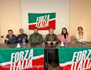 Viterbo - Claudio Parroccini, Giulio Marini, Alessandro Romoli, Francesco Battistoni, Fabiana Salviani e Federica Friggi