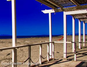 Tarquinia Lido d'inverno
