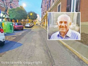 Civitavecchia - Via Achille Montanucci - Nel riquadro Elio Gentili