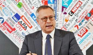 Il presidente di confindustria Carlo Bonomi