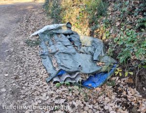 Vetralla - Eternit abbandonato