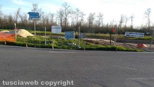 Civita Castellana - Lavori in località Quartaccio