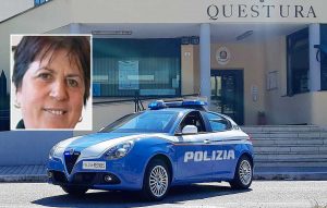 La polizia di Terni - Nel riquadro Zenepe Uruci
