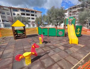 Il parco giochi a Santa Barbara