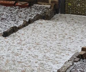 Grandine a Capranica