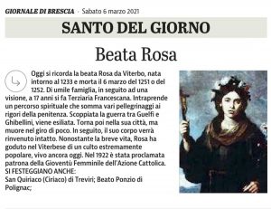 Beata Rosa da Viterbo