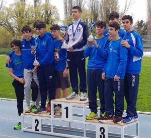 Sport - Atletica - Finass - Podio a Rieti