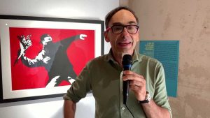 Il critico d'arte Gianluca Marziani