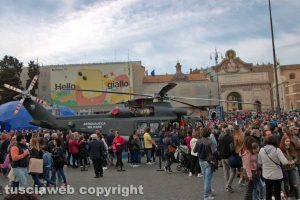 Roma - L'esposizione dell'esercito Italiano