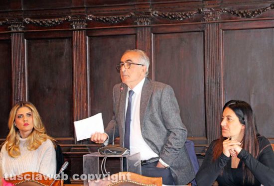 Viterbo - Consiglio comunale - Troncarelli, Ricci e Sanna