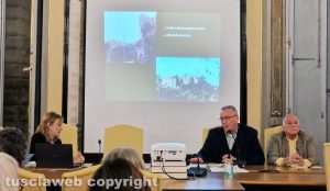 La soprintendente Margherita Eichbeerg, Silvio Cappelli e Varo Vecchiarelli editore