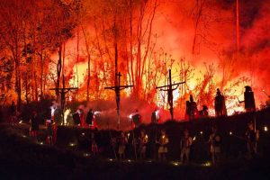 La processione del Venerdì santo a Vetriolo
