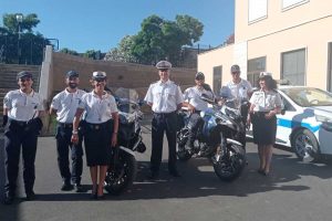 Tarquinia - La polizia locale alla scuola Ettore Sacconi