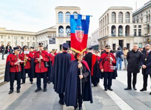 Soriano nel Cimino - La banda musicale in piazza Duomo