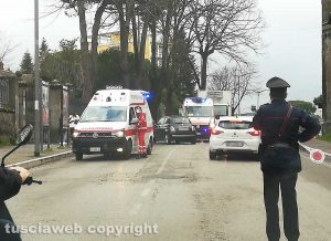 Viterbo - Incidente su viale Raniero Capocci
