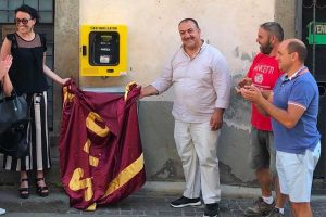 Vitorchiano - Nuovo defibrillatore a Paparano