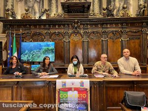 Concerto banda dell'Esercito - La presentazione in comune