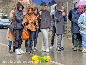 Viterbo - La commemorazione Andrea Cardoni al Pilastro
