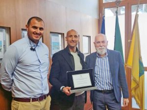 Civitavecchia - Premiato l'atleta Gaetano Riccardo Lagona