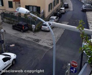 Viterbo - Incrocio tra via Monte Nero e via Piave