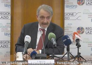 Il presidente Francesco Rocca