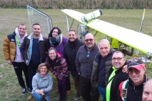 La giornata dedicata ai ragazzi della cooperativa "Percorsi zebrati" al Campo di volo Tarquinia