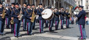 La fanfara della polizia di Stato