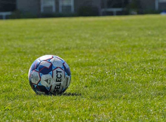 Un pallone da calcio