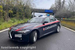 Carabinieri sull'Aurelia - Immagine di repertorio