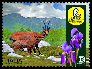 Il francobollo dedicato al Parco nazionale d’Abruzzo, Lazio e Molise