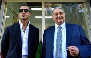 Catania - Fabrizio Corona e Giuseppe Lipera
