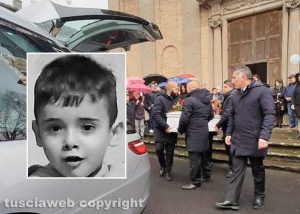 I funerali del piccolo Ismaele Serangeli