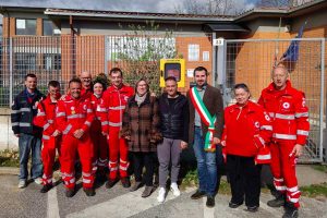 Civita Castellana - I nuovi defibrillatori in via Enrico Minio