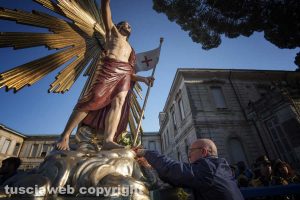 Tarquinia - La processione del Cristo Risorto