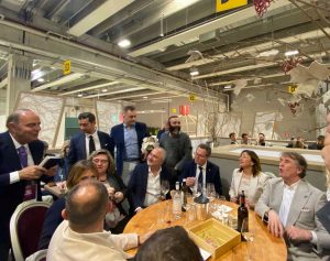 La presentazione del nuovo vino Verdeluce della famiglia Cotarella