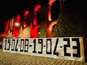 La commemorazione in onore di Stefano Martinangeli