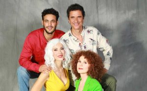 Edy Angelillo, Milena Miconi, Blas Roca Rey e Adelmo Fabo