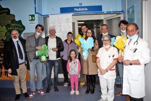 Consegna uova di Pasqua Rotaract e Rotary Club Viterbo