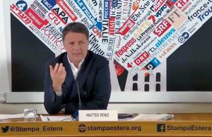 Matteo Renzi direttore Riformista - La conferenza stampa